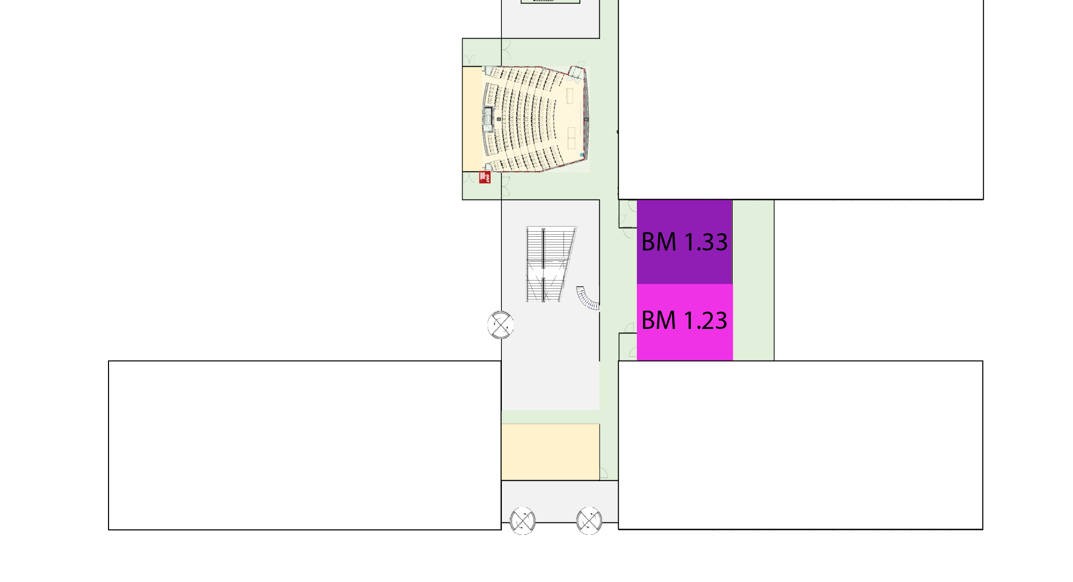 Gorlaeus building first floor