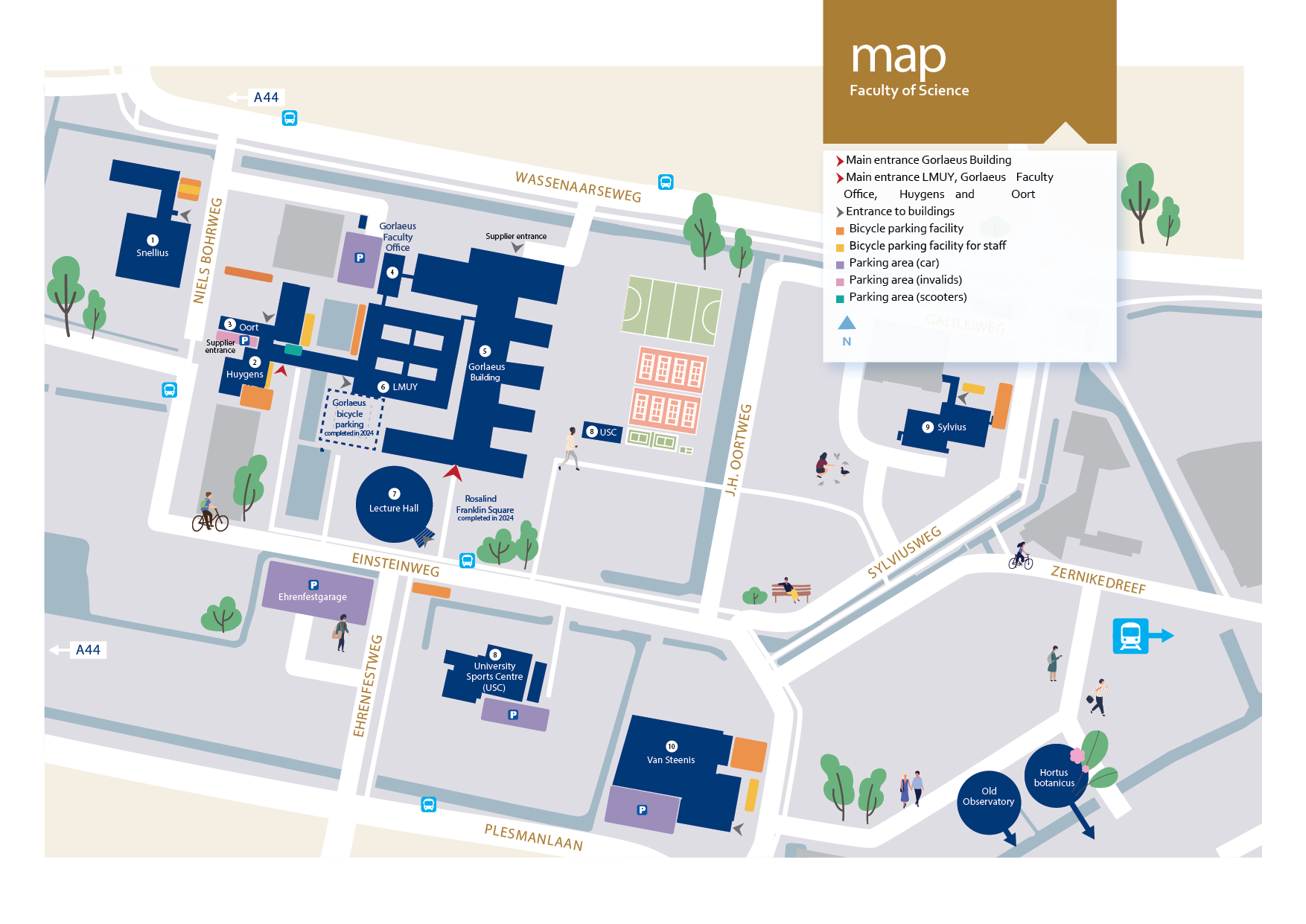 Faculty of Science map